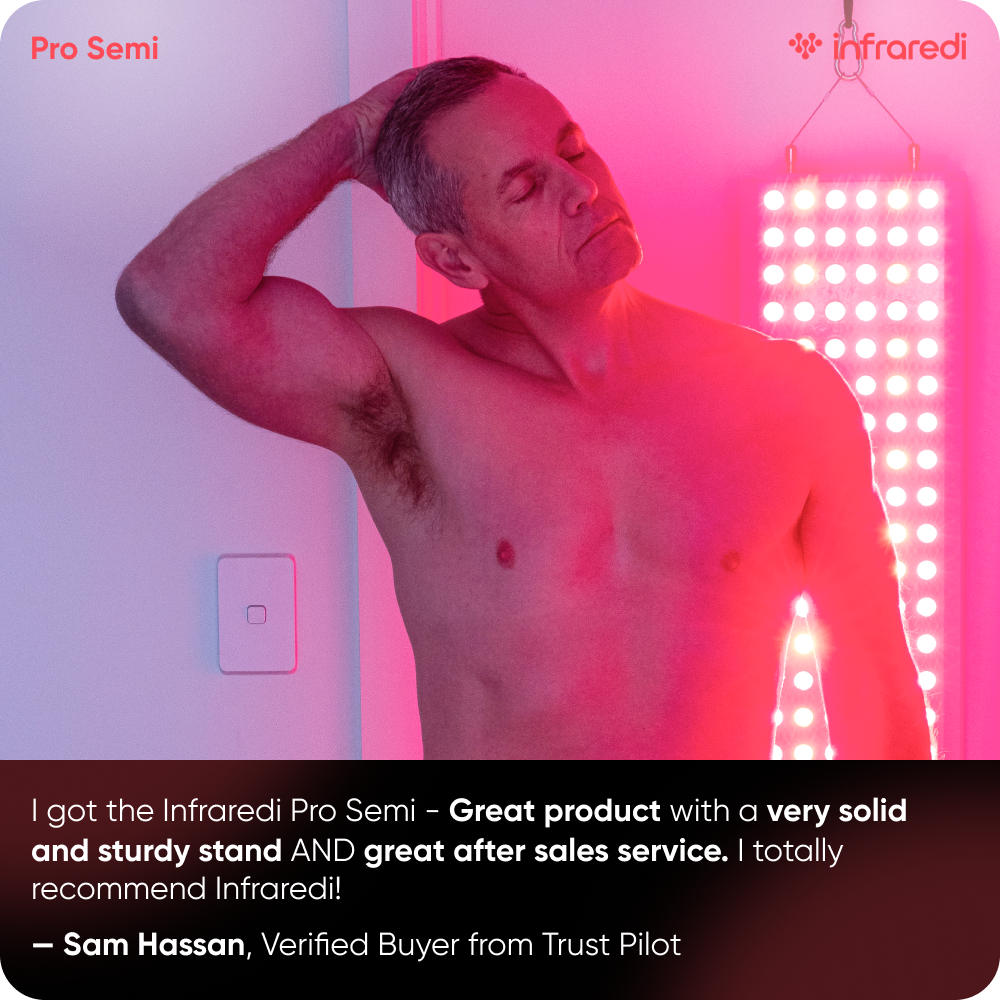 Infraredi Pro Semi Light Therapy Lamps Infraredi